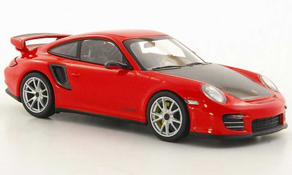 Porsche 997 GT2 RS 1/43 Minichamps GT2 RS 2010 (II) red/carbonoptik diecast model cars