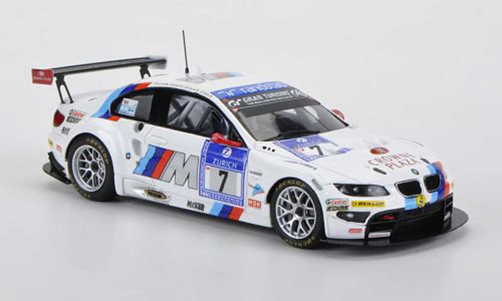 Bmw M3 E92 1/43 Minichamps E92 GT2 No.7 Motorsport 24h Nurburgring 2011 diecast model cars