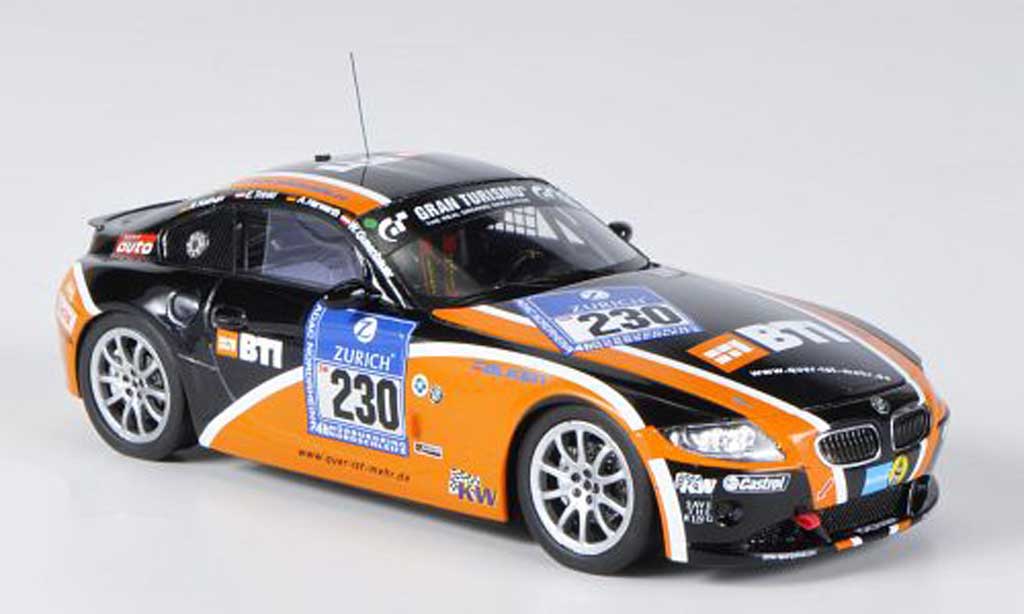 Bmw Z4 E89 1/43 Minichamps E89 Coupe No.230 BTI 24h Nurburgring 2011 diecast model cars