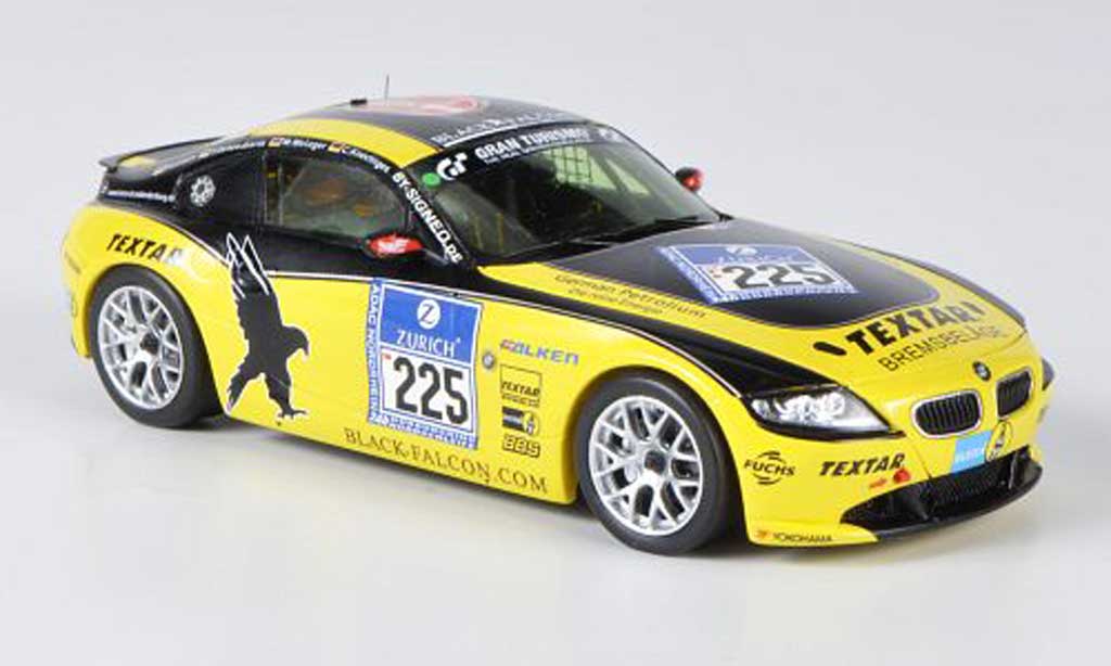 Bmw Z4 E89 1/43 Minichamps E89 Black Falken TeaNo.225 24h Nurburgring 2011 diecast model cars