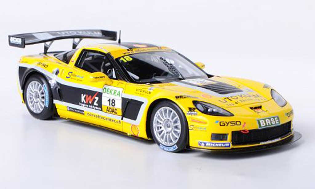 Chevrolet Corvette C6 Z06 1/43 Minichamps C6 Z06 R GT3 No.18 Callaway Competion ADAC GT Masters 2011 Seiler/Eng diecast model cars