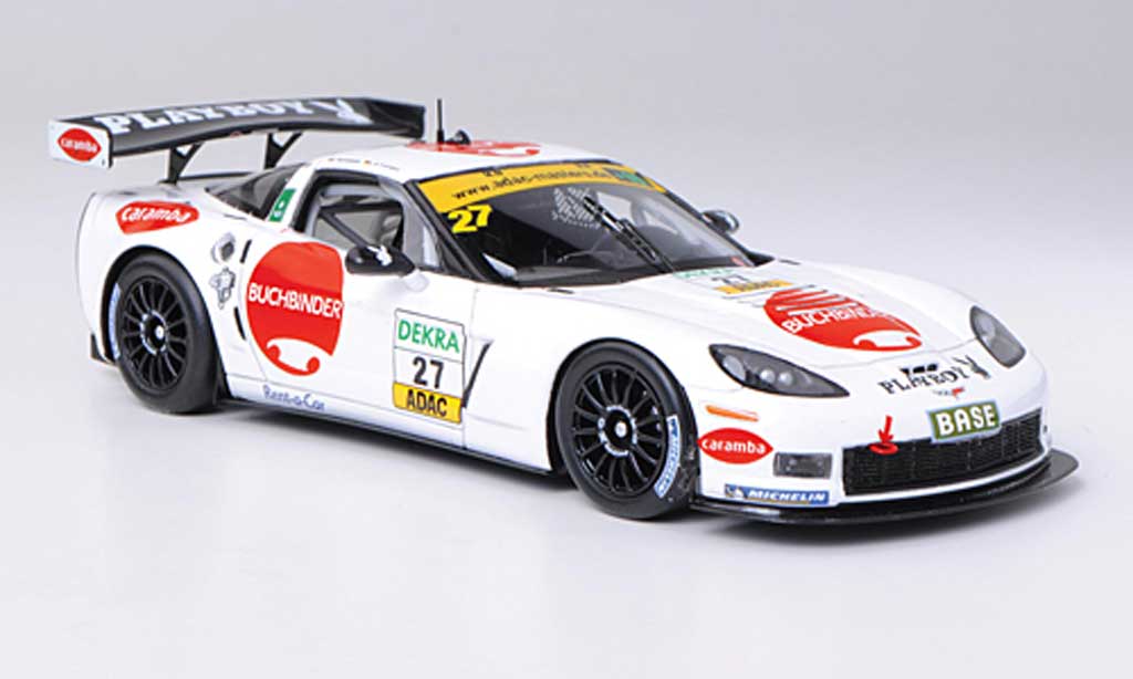 Chevrolet Corvette C6 1/43 Minichamps C6 Z06R GT3 (C6) No.27 Callaway Competition H.-H.Frentzen / S.Hannawald ADAC GT Masters 2011 diecast model cars