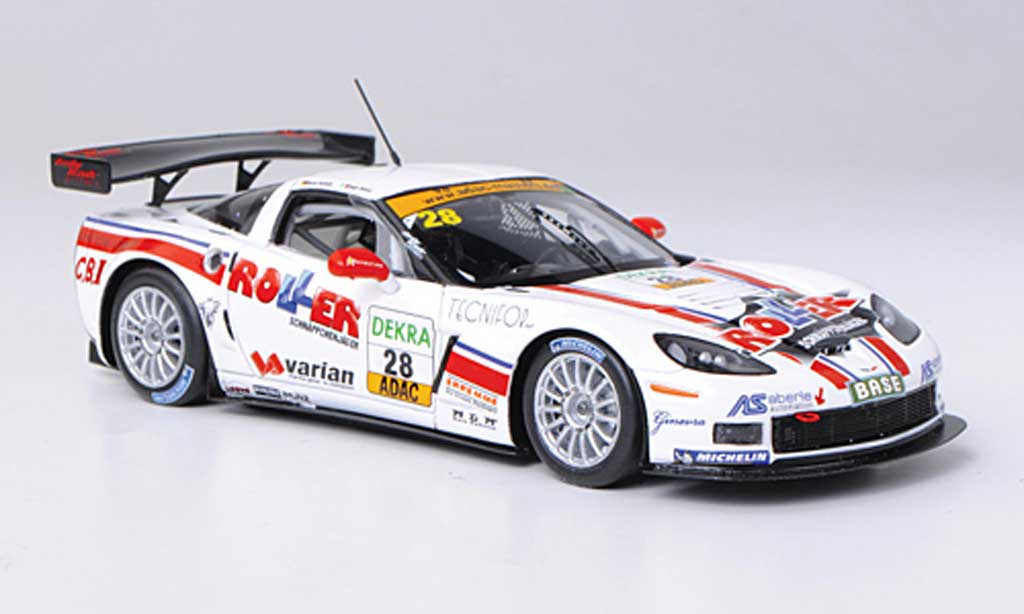 Chevrolet Corvette C6 1/43 Minichamps C6 Z06R GT3 (C6) No.28 Callaway Competition D.Alessi / D.Keilwitz ADAC GT Masters 2011 diecast model cars
