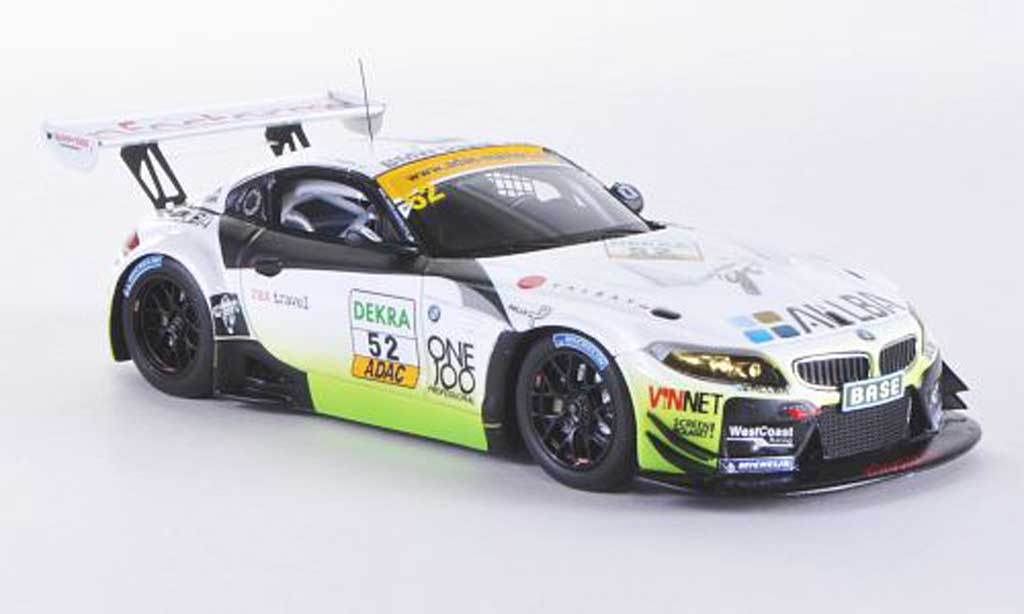 Bmw Z4 E89 1/43 Minichamps E89 GT3 No.52 Westcoast Racing F.Lestrup / L.Stugemo ADAC GT Masters-Saison 2011 diecast model cars