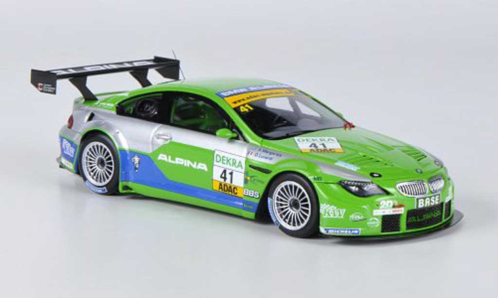 Bmw Alpina B6 1/43 Minichamps B6 GT3 No.41 Liqui Moly Team Engstler ADAC GT Masters 2011 diecast model cars
