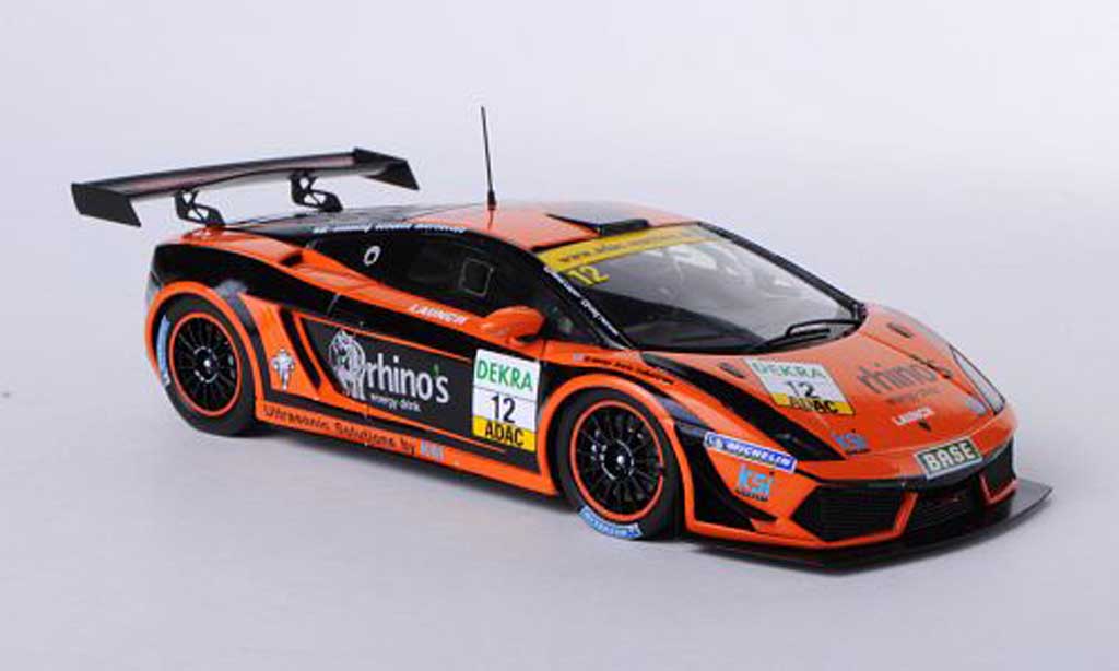 Lamborghini Gallardo LP600 1/43 Minichamps 2011 LP600 No.12 Team Rhinos Leipert MS ADAC GT Masters diecast model cars