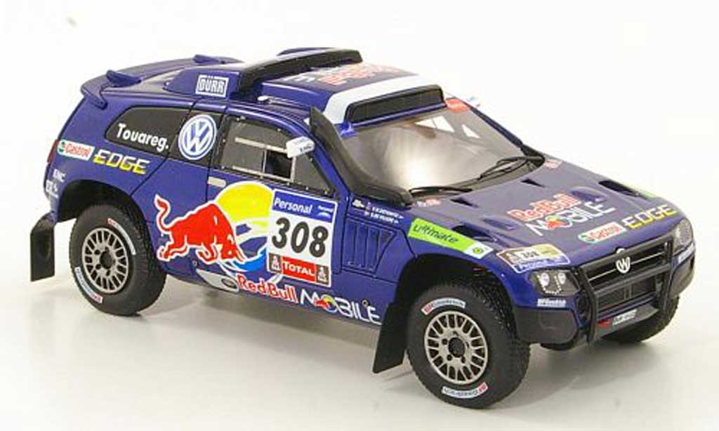 Volkswagen Touareg Dakar 1/43 Spark Dakar Race 3 No.308 Red Bull Mobile Rally 2011 diecast model cars