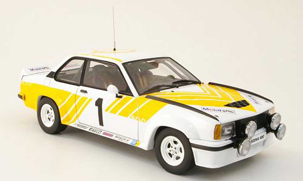 Opel Ascona B 1/18 Sun Star B 400 no.1 opel euro handlerteam diecast model cars