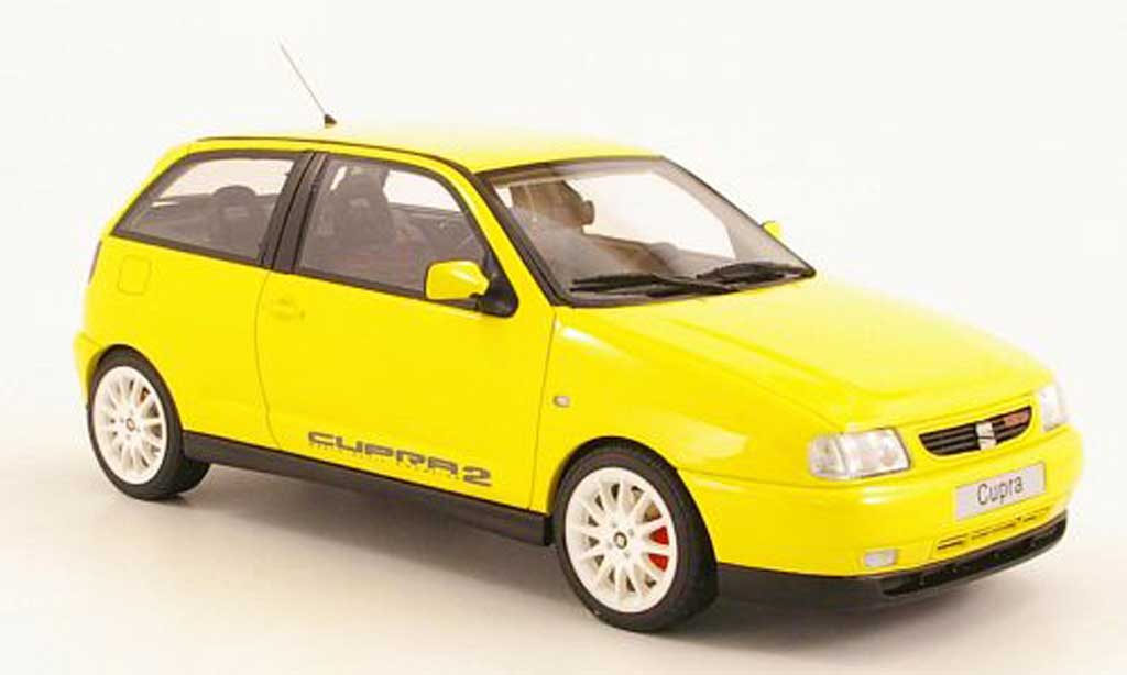 Seat Ibiza 1/18 Ottomobile Cupra 2 yellow diecast model cars