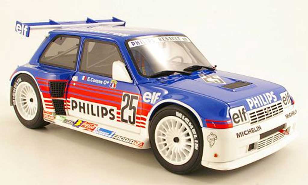Renault 5 1/18 Ottomobile GT Turbo Super Production No.2 Eric Comas diecast model cars