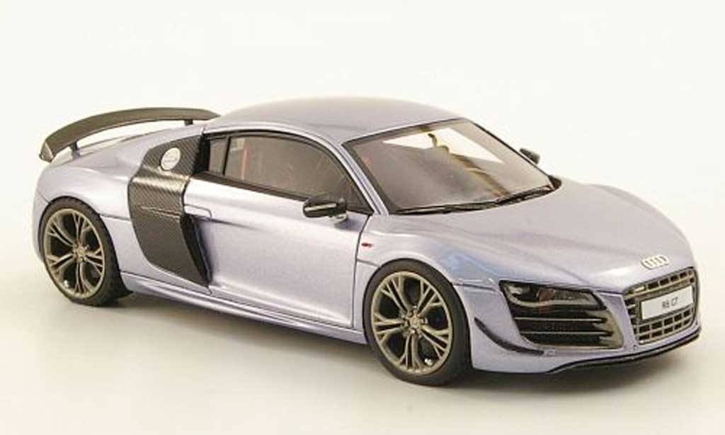 Audi R8 GT 1/43 Look Smart GT grey blue diecast model cars