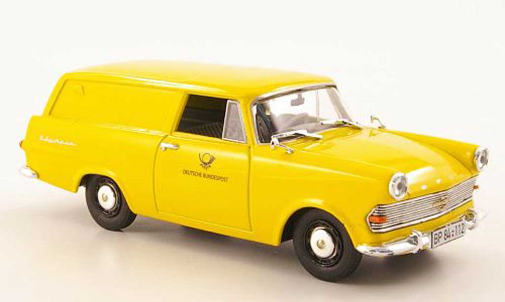 Opel Rekord 1/43 Bing P2 Kasten Deutsche Post diecast model cars