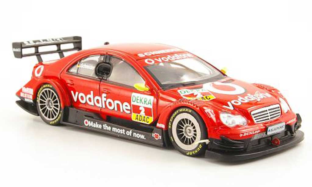 Mercedes Classe C DTM 1/43 Hachette DTM No.2 Vodafone B.Schneider Saison 2006 diecast model cars