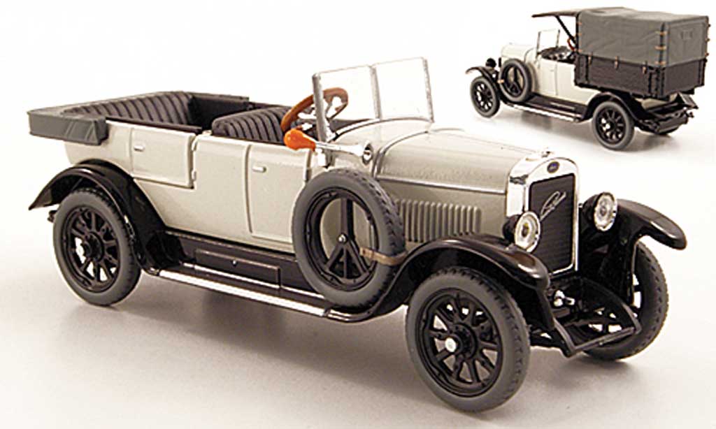 Skoda 110 1/43 Abrex Laurin & Klement Combi Limousine/Lieferwagen grey 1927 diecast model cars