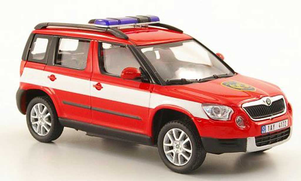Skoda Yeti 1/43 Abrex Hasici Fire brigade Tschechien diecast model cars