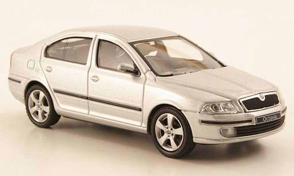 Skoda Octavia 1/43 Abrex Limousine grey diecast model cars