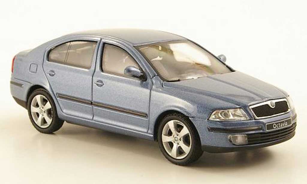 Skoda Octavia 1/43 Abrex Limousine bluegrey diecast model cars