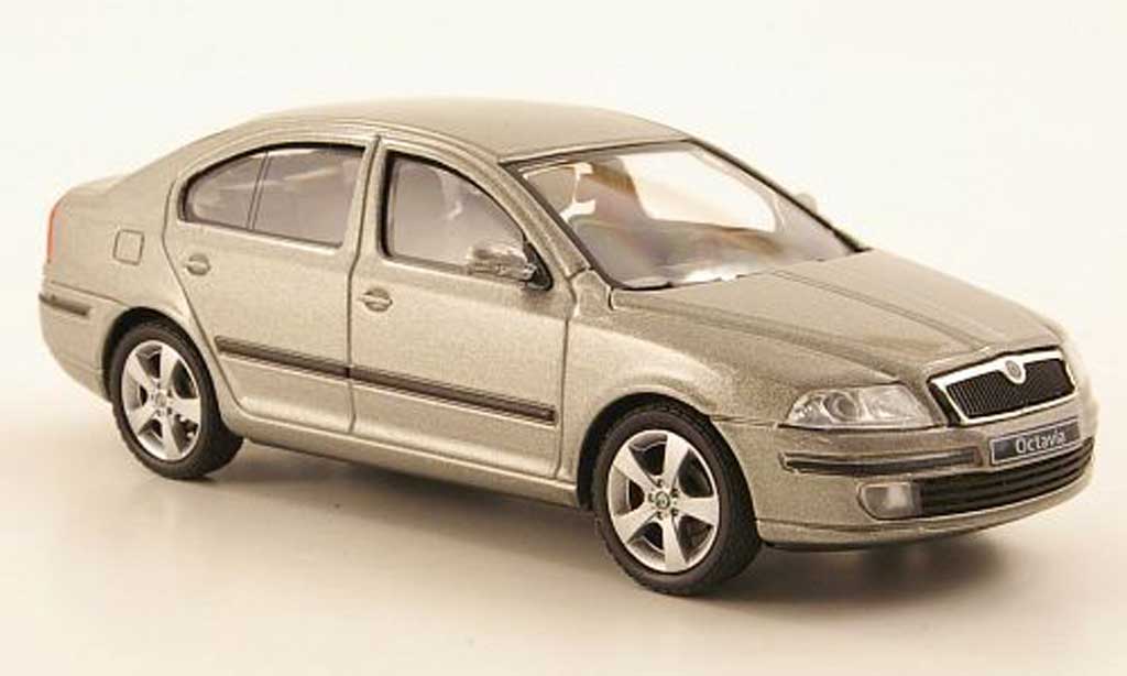 Skoda Octavia 1/43 Abrex Limousine greybeige diecast model cars