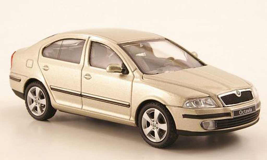 Skoda Octavia 1/43 Abrex Limousine beige diecast model cars