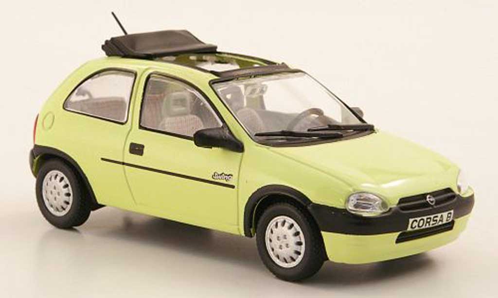 Opel Corsa 1/43 Hachette B Swing yellow (ohne Magazin) 1993 diecast model cars