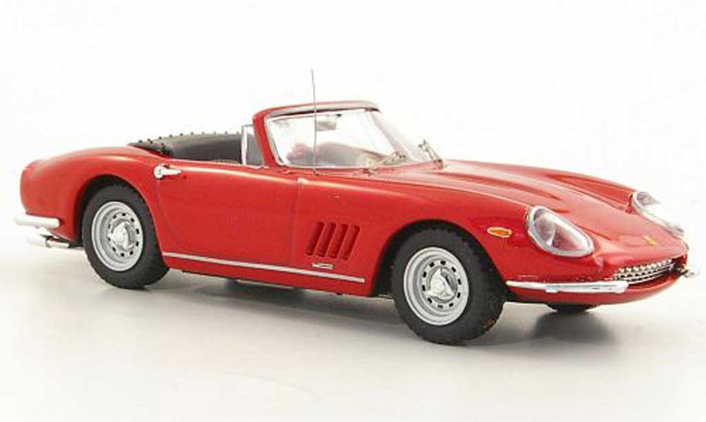 Ferrari 275 1/43 Best GTB/4 Spider red S.McQueen diecast model cars