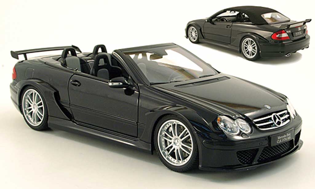 Mercedes Classe CL DTM 1/18 Kyosho K DTM AMG cabriolet black diecast model cars