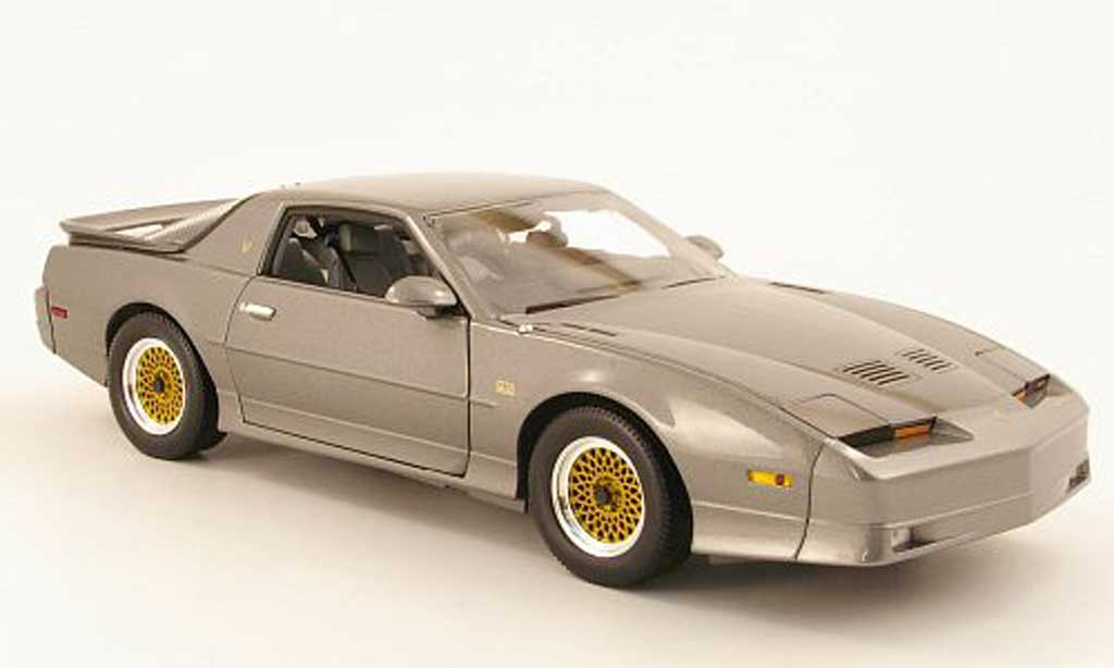 Pontiac Trans Am 1/18 Greenlight GTA grey 1988 diecast model cars