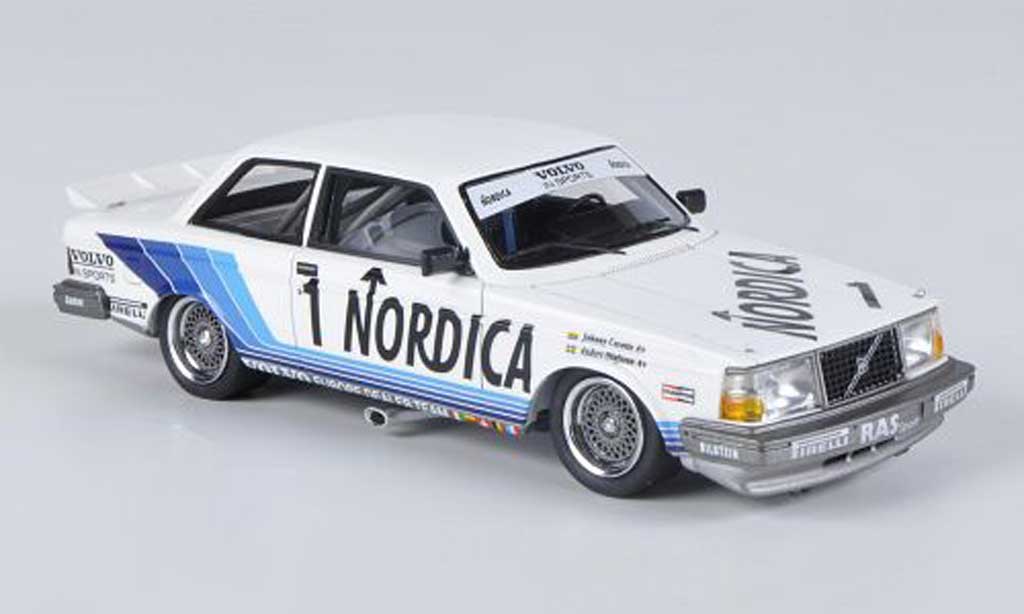 Volvo 240 Turbo 1/43 Neo Turbo Gr.A No.1 Nordica RAS Sport J.Cecotto / A.Olofsson ETCC Zolder 1986 diecast model cars