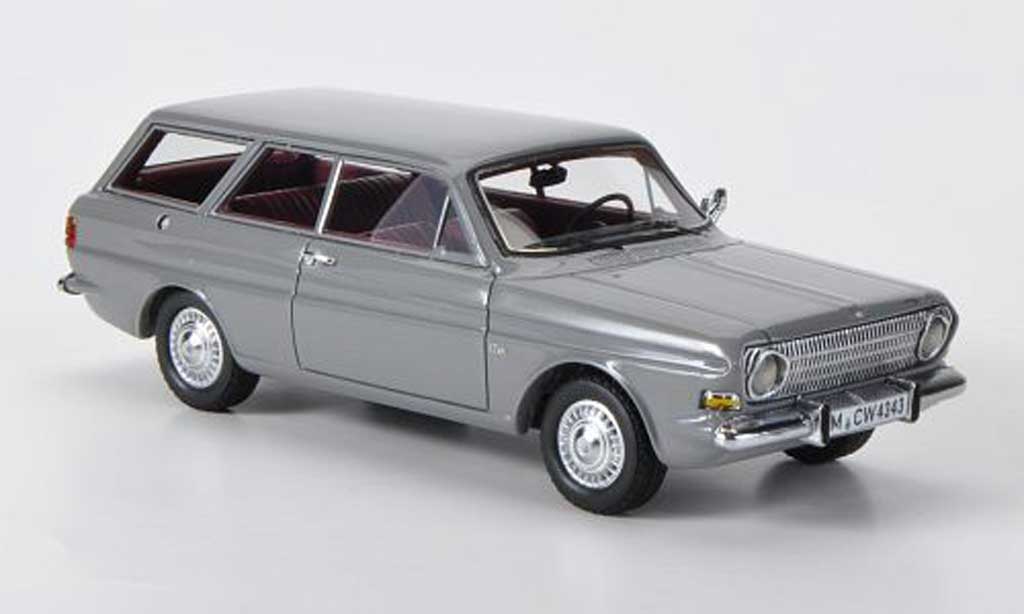 Ford Taunus 1966 1/43 Neo 1966 12m (P6) Turnier grey limited edition diecast model cars