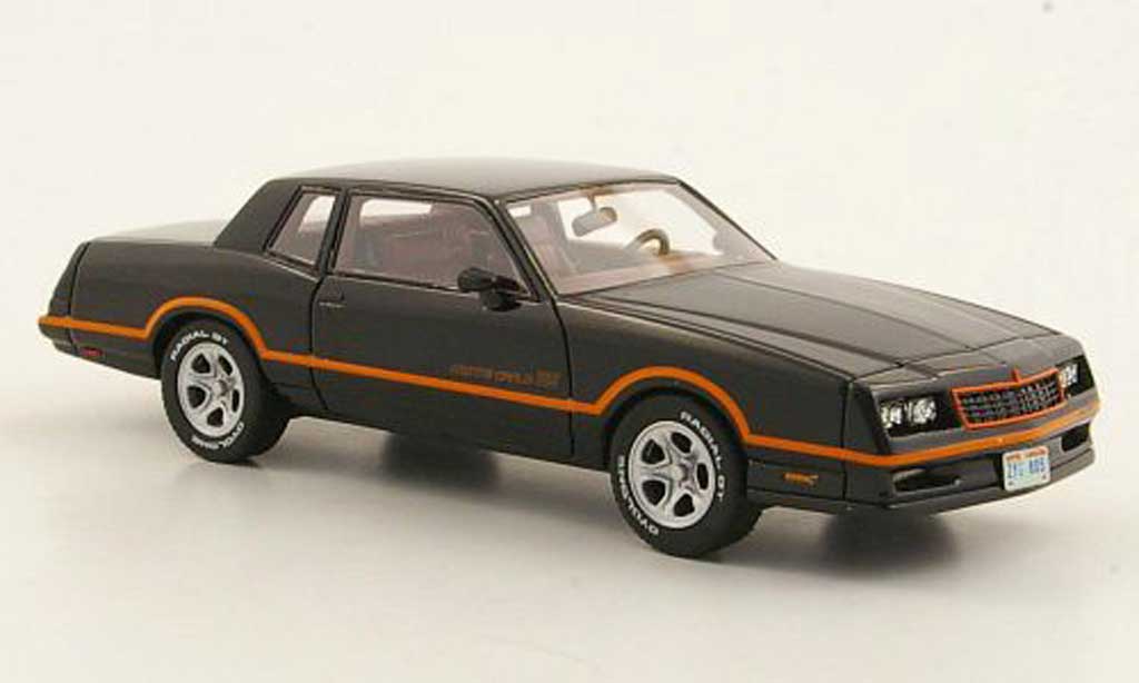 Chevrolet Monte Carlo 1/43 Neo SS black 1986 diecast model cars