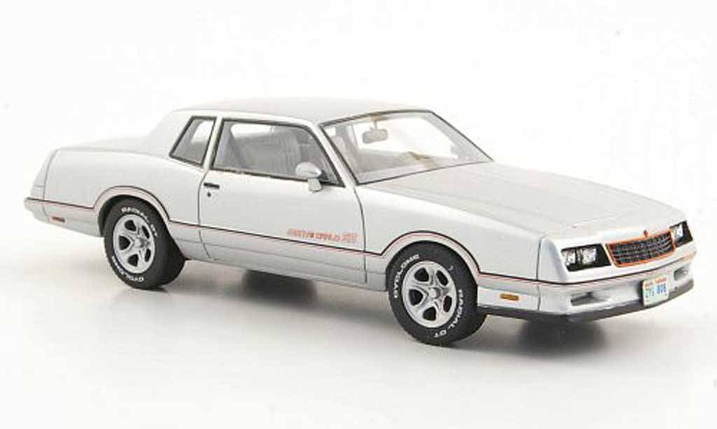 Chevrolet Monte Carlo 1/43 American Excellence SS grey limitierte Auflage 500 1986 diecast model cars