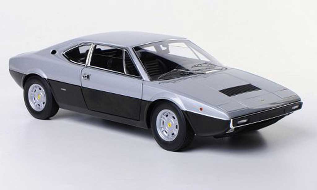 Ferrari 308 GT4 1/18 Hot Wheels Elite GT4 grey/black diecast model cars