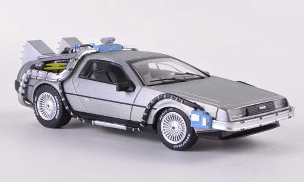 De Lorean futur I 1/43 Hot Wheels Elite DMC-12 Time Machine Back to the Future diecast model cars