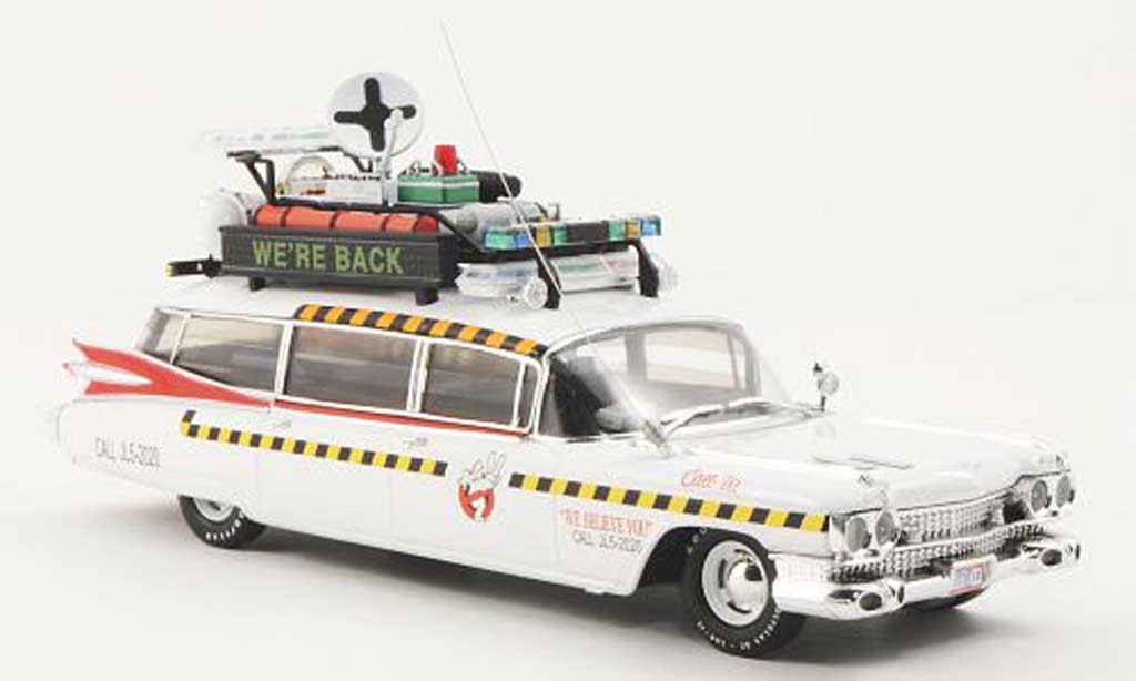 Cadillac Ecto 1A 1/43 Hot Wheels Elite 1A Ghostbusters II (Elite) diecast model cars