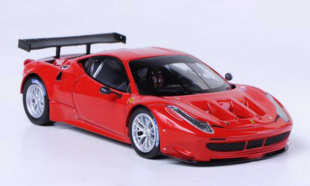 Ferrari 458 Italia GT2 1/43 Hot Wheels Elite Italia GT2 Presentationsfahrzeug red (Elite) diecast model cars