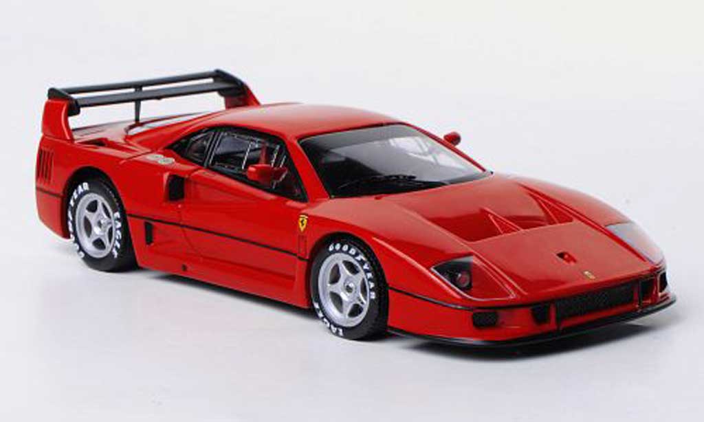 Ferrari F40 1/43 Hot Wheels Elite Competizione Presentationsfahrzeug red diecast model cars