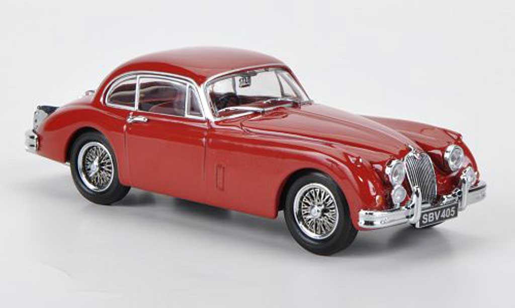 Jaguar XK 150 1/43 Oxford 150 FHC red diecast model cars
