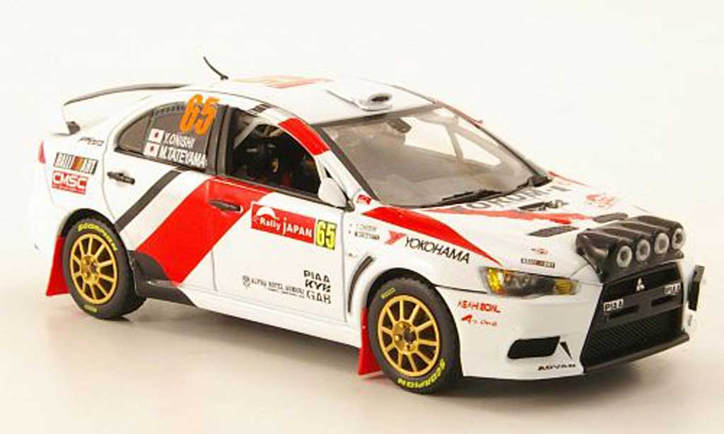 Mitsubishi Lancer Evolution X 1/43 Vitesse Evolution X No.65 Rally Japan 2010 diecast model cars