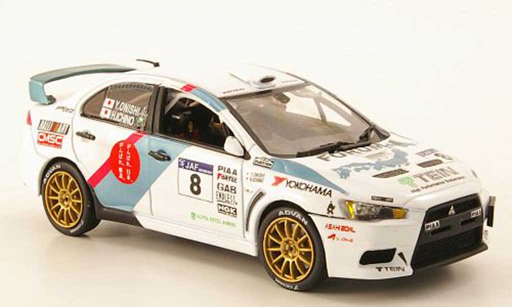 Mitsubishi Lancer Evolution X 1/43 Vitesse Evolution X No.8 JRC - Tour de Kyushu 2011 diecast model cars