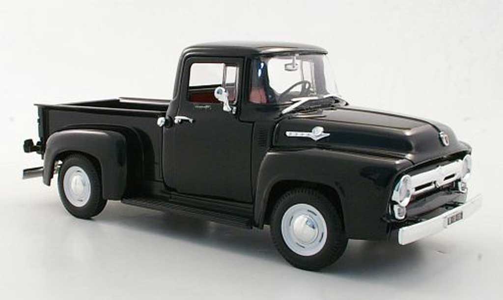 Ford F1 1/18 Welly 00 Pick Up black 1956 diecast model cars