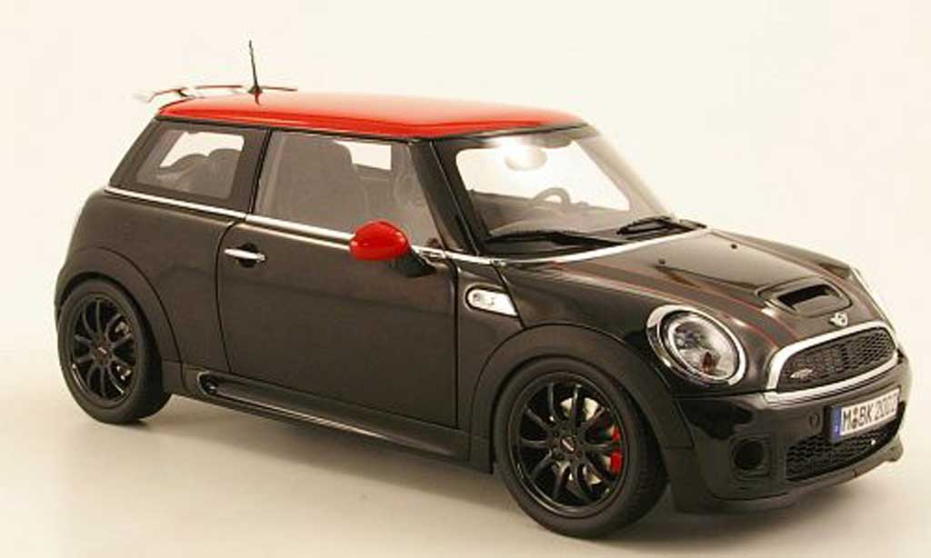 Mini Cooper JCW 1/18 Kyosho JCW (R56) black/red diecast model cars