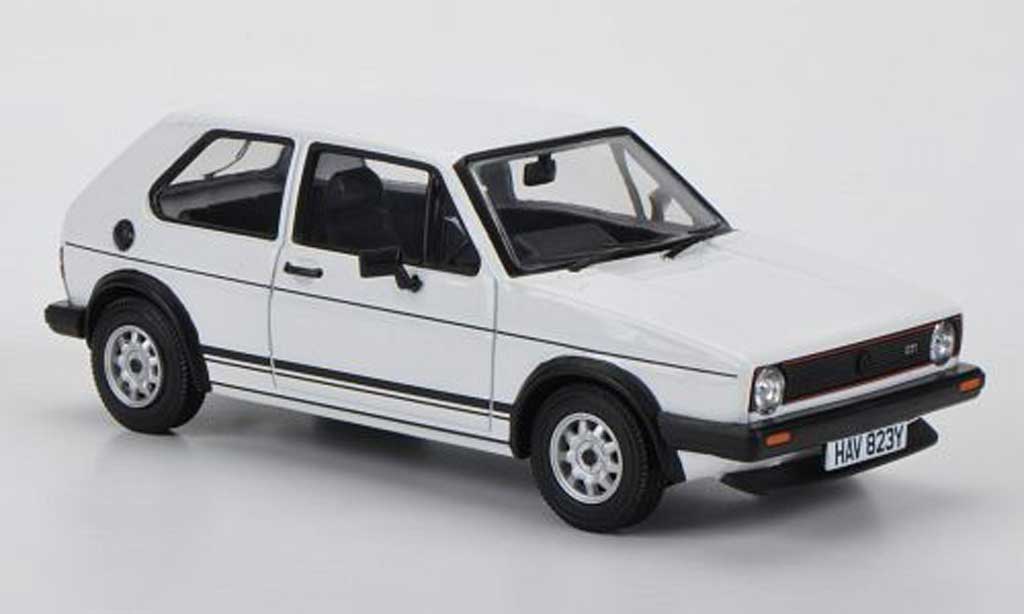 Volkswagen Golf 1 GTI 1/43 Vanguards 1 GTI white RHD diecast model cars