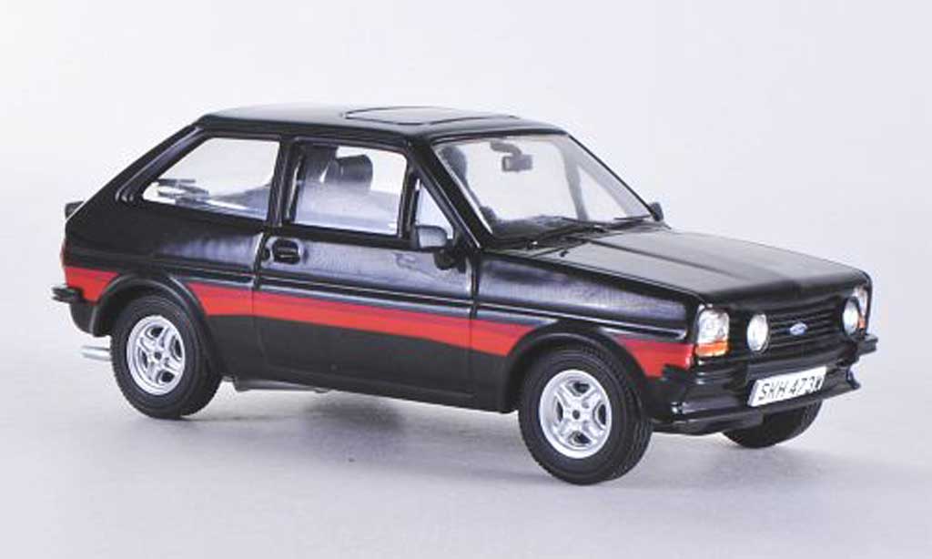 Ford Fiesta MKI 1/43 Vanguards MKI Supersport black/red/orange RHD diecast model cars