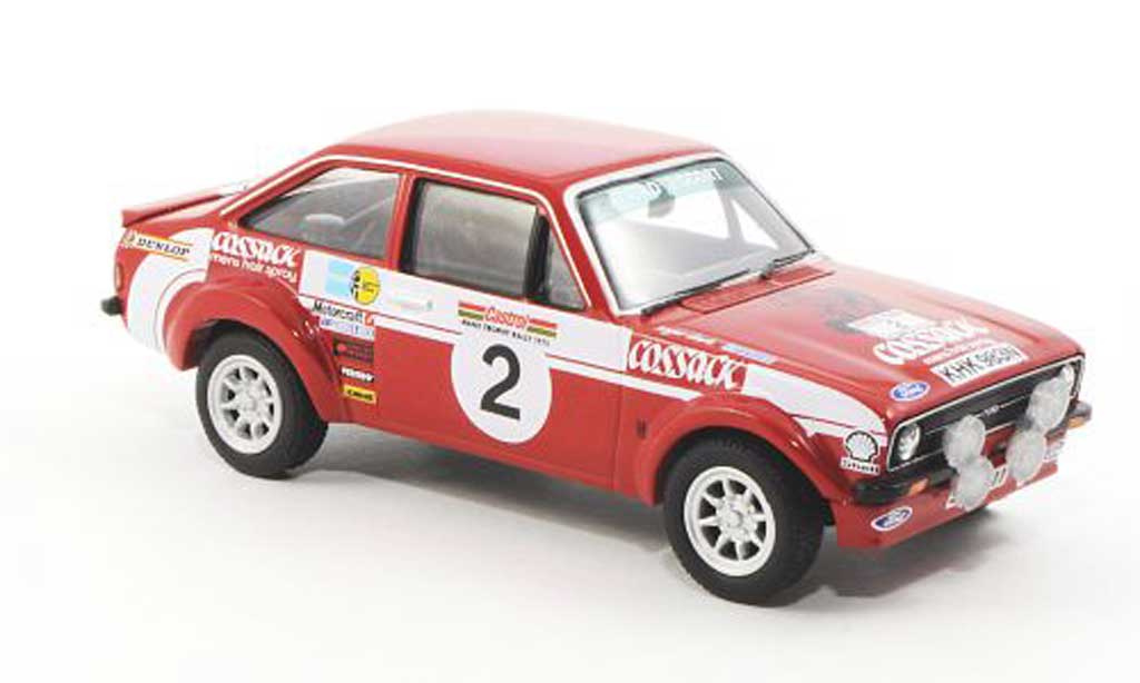 Ford Escort RS 1800 1/43 Vanguards RS 1800 MkII No.2 Cossack R.Clark / J.Porter Manx Rally 1975 diecast model cars