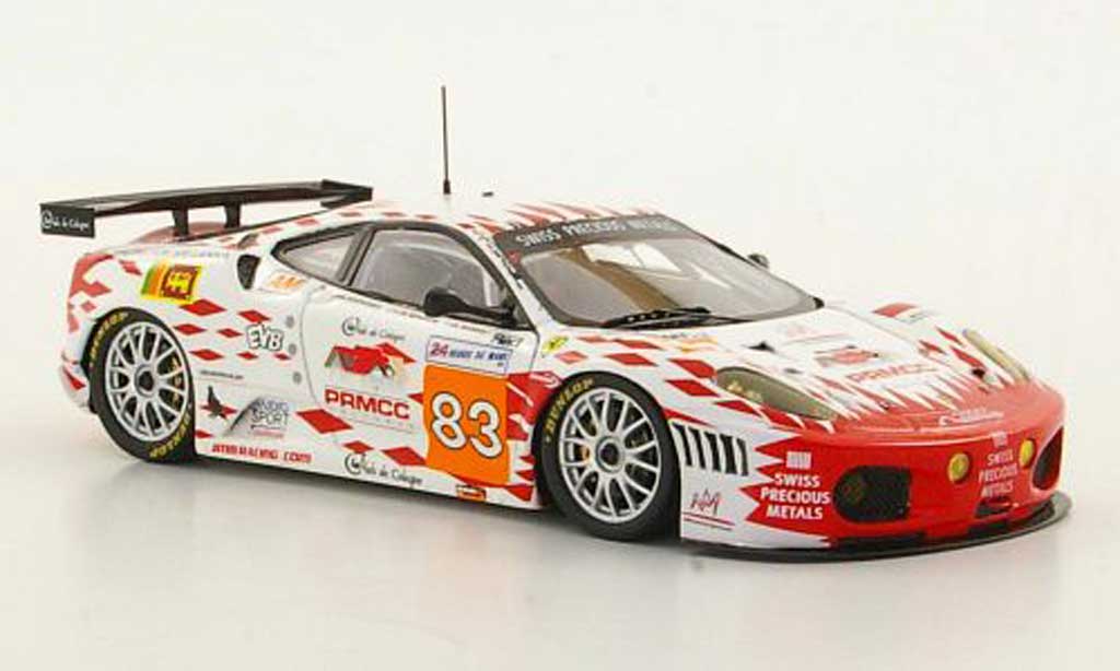 Ferrari F430 GTC 1/43 Fujimi GTC No.83 Team JMB Racing M.Rodrigues / J.-M.Menahem / N.Marroc 24h Le Mans 2011 diecast model cars