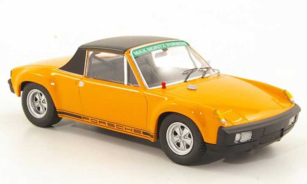 Porsche 914 1/43 Schuco 6 GT orange/black Max Moritz Tuning Sondermodell MCW Limitierte Auflage 500 Stuck diecast model cars