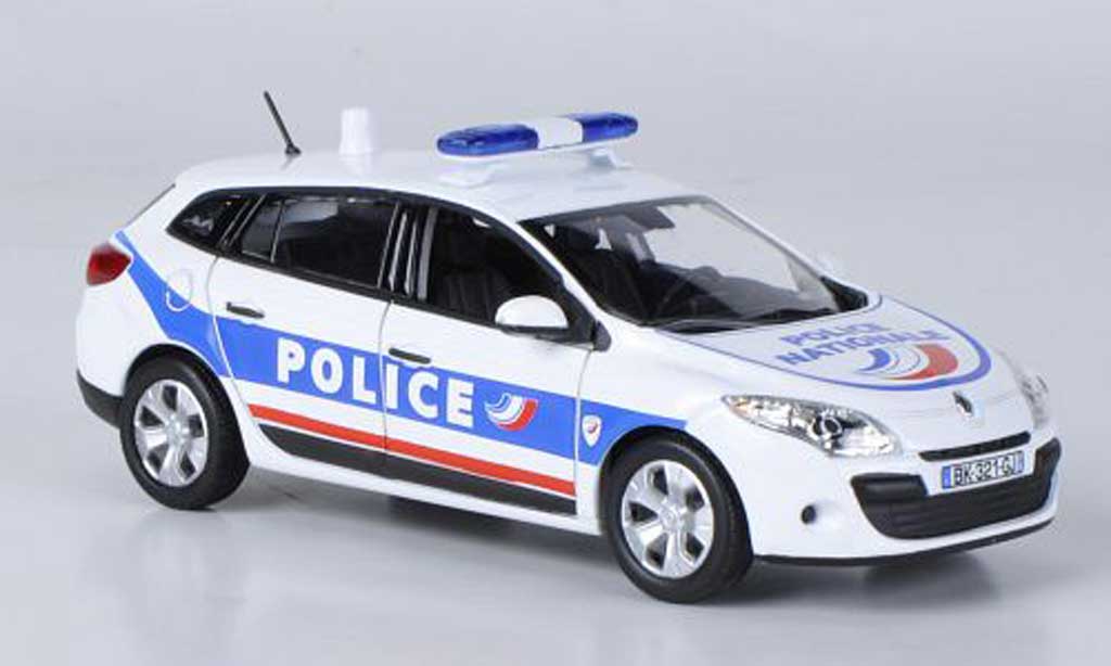 Renault Megane Estate 1/43 Norev Estate Police Nationale 2009 diecast model cars