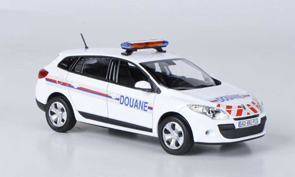 Renault Megane Estate 1/43 Norev Estate Zoll Douane 2009 diecast model cars