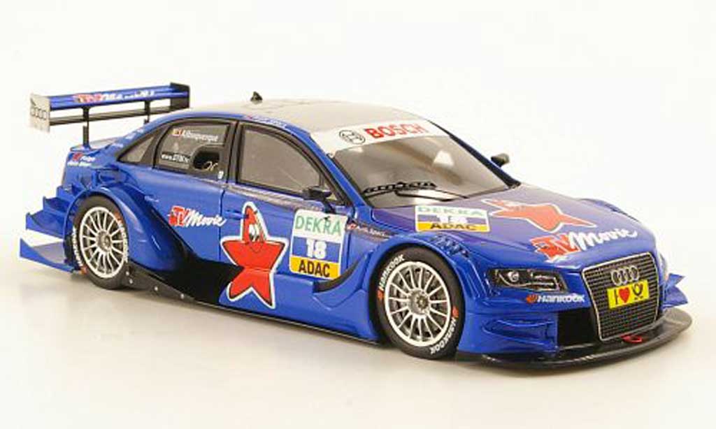 Audi A4 DTM 1/43 Spark DTM No.18 F.Albuquerque Saison 2011 diecast model cars