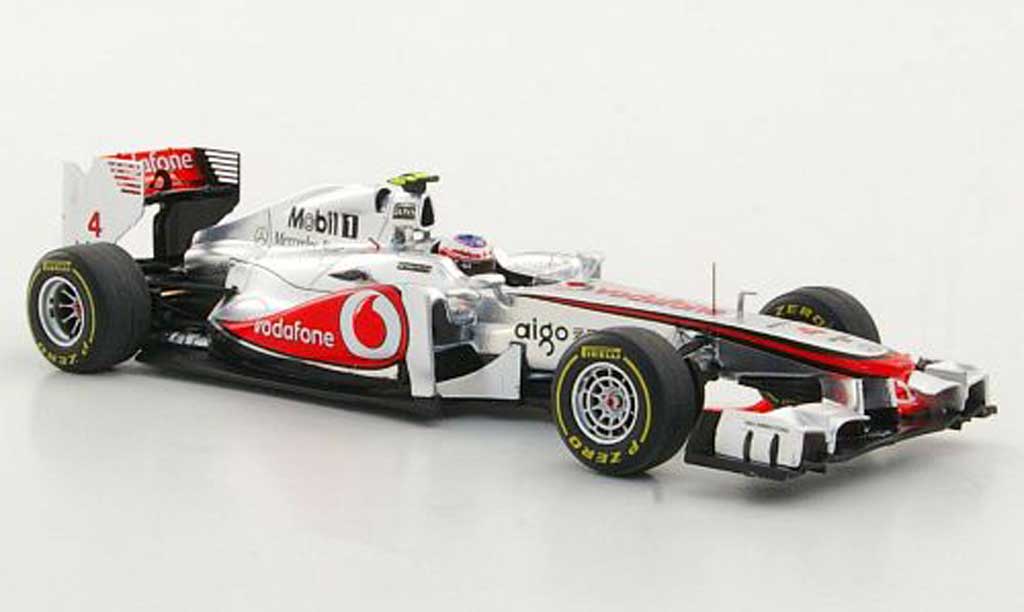 McLaren F1 2011 1/43 Spark 2011 MP4-26 No.4 Vodafone J.Button 200. GP-Sieg GP Ungarn diecast model cars